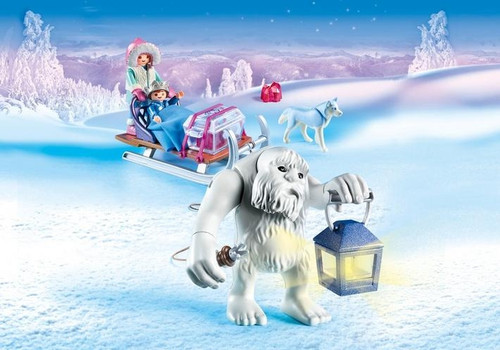 Playmobil - Yeti with Sleigh. **BB**