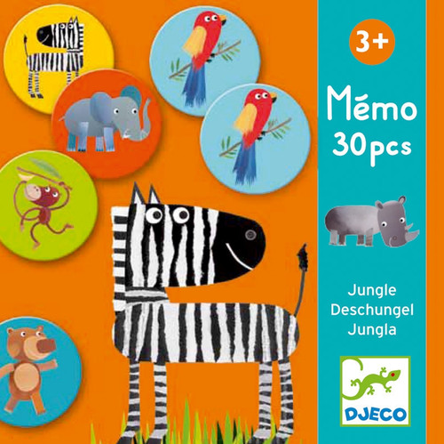 Djeco - Jungle Memo Game