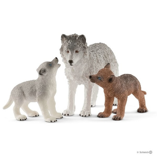 Schleich Wild Life - Mother Wolf with Pups Schleich Wild Life - Mother Wolf with Pups