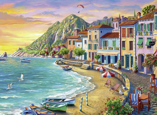 Ravensburger 750pc - Romantic Sunset Large Format Puzzle