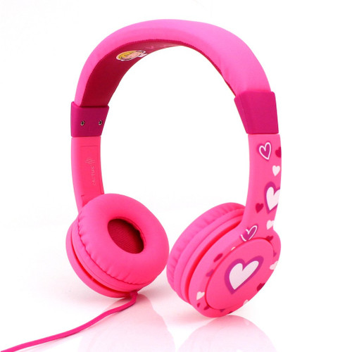 Cactus - Headphones for Kids Pink Hearts