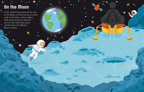 Usborne - First Sticker Book - Space Usborne - First Sticker Book - Space