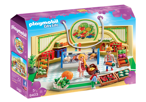 playmobil city life shopping mall