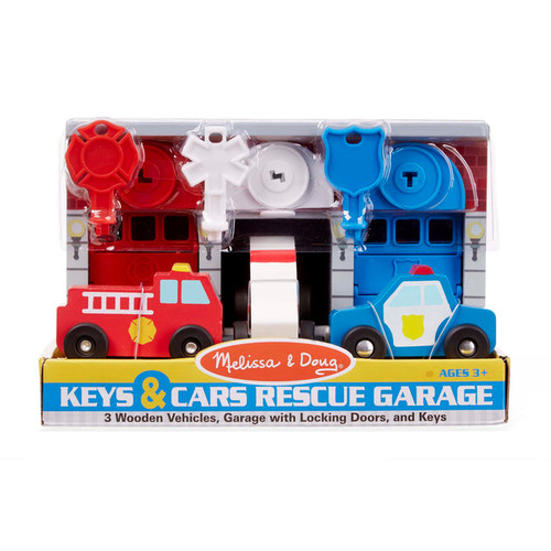 Melissa & Doug - Keys & Car Rescue Garage