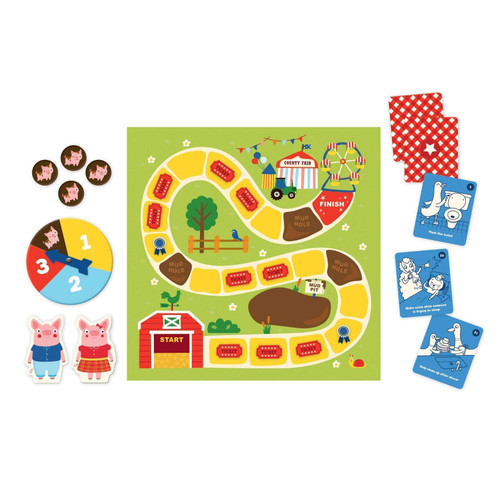 Mudpuppy- Board Game - Say Please Pig Mudpuppy- Board Game - Say Please Pig