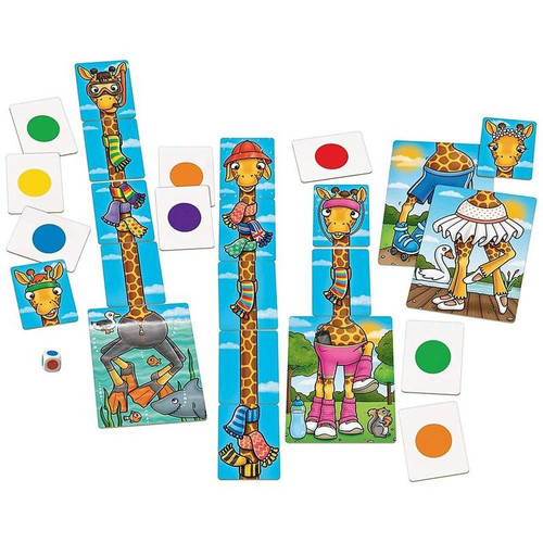 Orchard Toys - Giraffes In Scarves Orchard Toys - Giraffes In Scarves