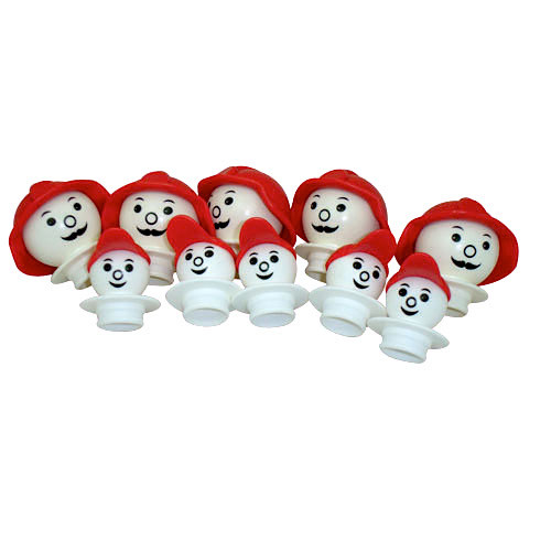 Mobilo Faces - 5 Firemen + 5 Children Supplement Set