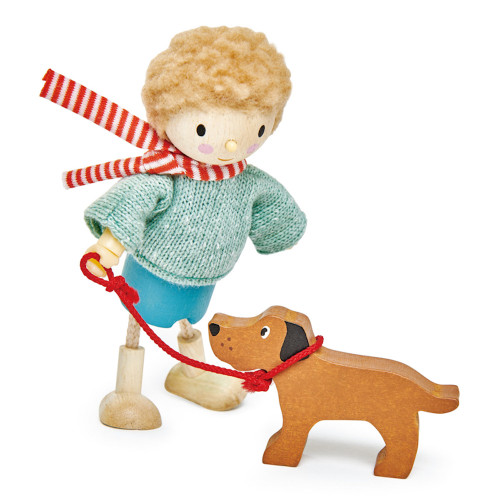 Tender Leaf Toys - Flexible Limbs Mr Goodwood & His Dog