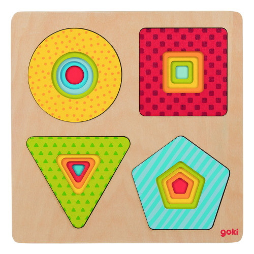 GOKI - Layer Puzzle Geometrical Shapes