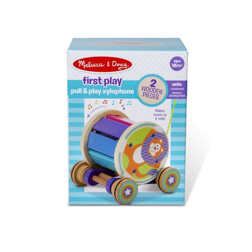 Melissa & Doug - First Play - Pull & Play Xylophone