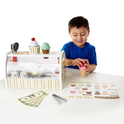 Melissa & Doug - Scoop & Serve Ice Cream Counter Melissa & Doug - Scoop & Serve Ice Cream Counter