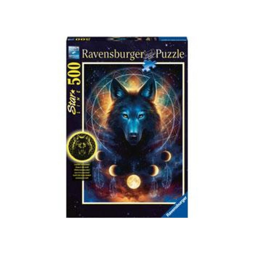 Ravensburger 500pc - Lunar Wolf Star Line Puzzle