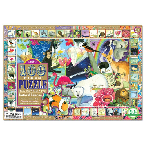 eeBoo 100pc - Natural Science puzzle