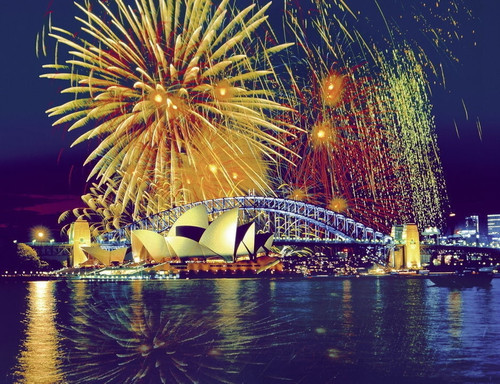 Ravensburger 1000pc - Fireworks over Sydney Puzzle