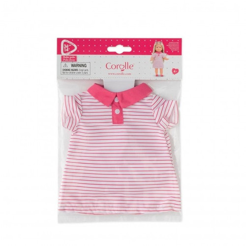 Corolle - Ma Corolle - Pink Polo Dress 36cm