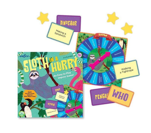 eeBoo Board Game- Sloth in a Hurry