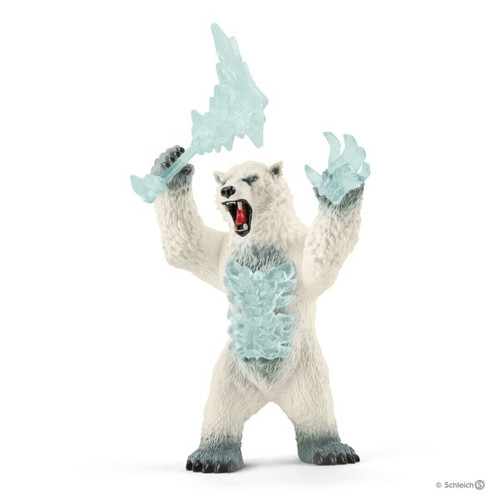 Schleich Eldrador - Blizzard Bear with Weapon SC42510