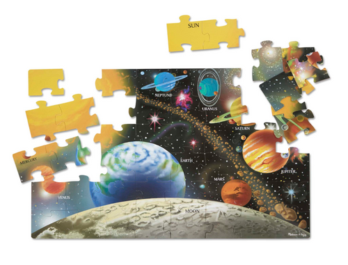 Melissa & Doug - Solar System Floor Puzzle - 48 Pieces Melissa & Doug - Solar System Floor Puzzle - 48 Pieces
