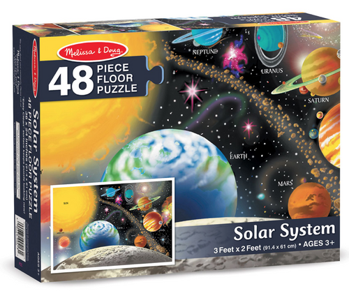 Melissa & Doug - Solar System Floor Puzzle - 48 Pieces Melissa & Doug - Solar System Floor Puzzle - 48 Pieces