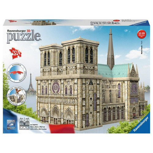 Ravensburger 216pc - Notre Dame 3D Puzzle