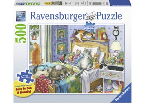 Ravensburger 500pc - Cat Nap Large Format Puzzle
