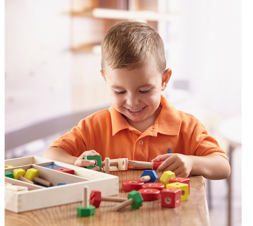 Melissa & Doug - Construction Building Set in a Box Melissa & Doug - Construction Building Set in a Box