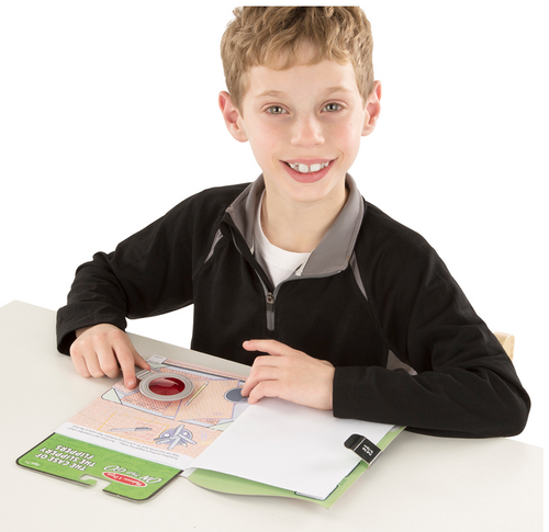 Melissa & Doug- On the Go- Secret Decoder - Case of the Slippery Flippers Melissa & Doug- On the Go- Secret Decoder - Case of the Slippery Flippers