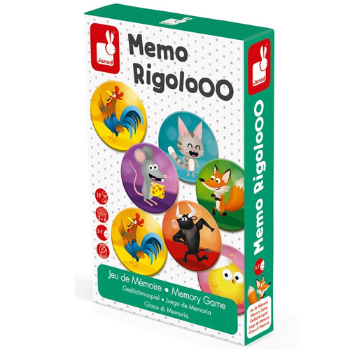 Janod -Memory Game Rigolooo