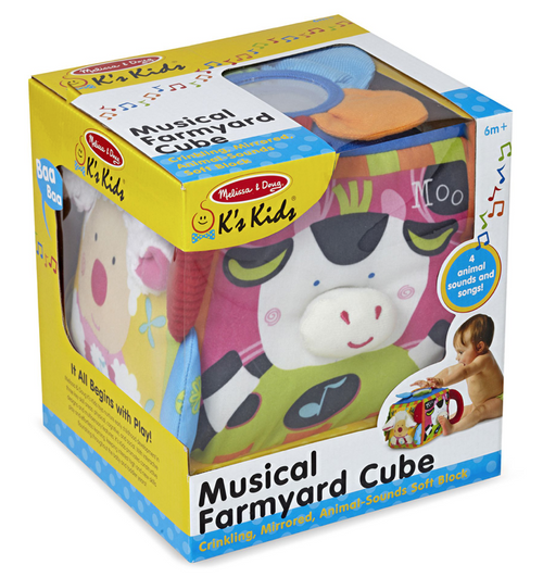 Melissa & Doug - Musical Farmyard Cube Learning Toy Melissa & Doug - Musical Farmyard Cube Learning Toy