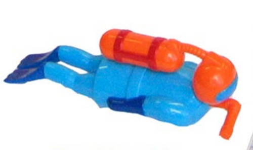 Bath Buddies - Pull String Diver