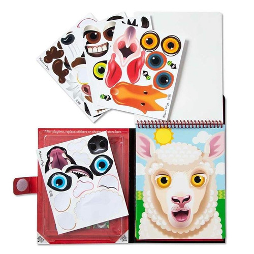 Melissa & Doug - ON the GO - Reusable Stickers - Farm Melissa & Doug - ON the GO - Reusable Stickers - Farm