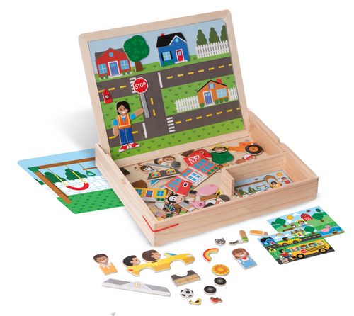 Melissa & Doug - Wooden Magnetic Matching Picture Game Melissa & Doug - Wooden Magnetic Matching Picture Game