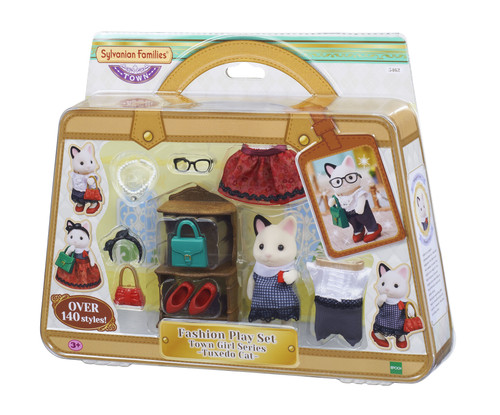 Sylvanian Families - Fashion Play Set - Tuxedo Cat 5462
