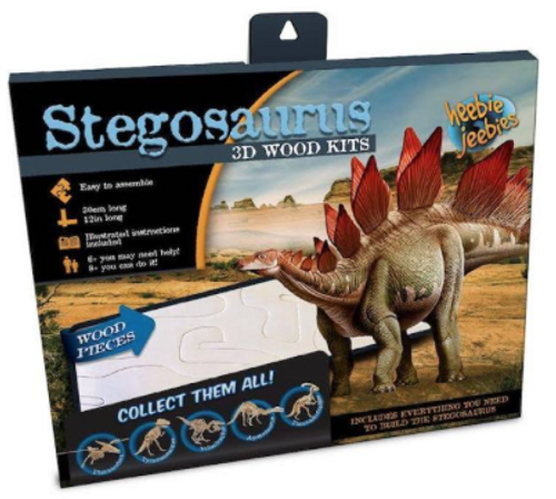 Heebie Jeebies - Dino Kit Small Stegosaurus