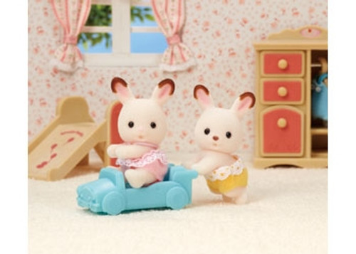 Sylvanian Families - Chocolate Rabbit Twins 5420 Sylvanian Families - Chocolate Rabbit Twins 5420
