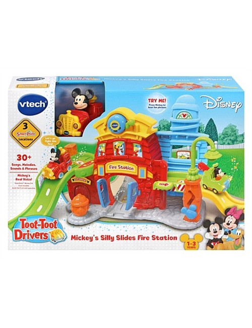 VTech- Toot-Toot Drivers Mickey's Silly Slides Fire Station