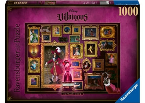 Ravensburger 1000pc - Disney Villainous Captain Hook Puzzle