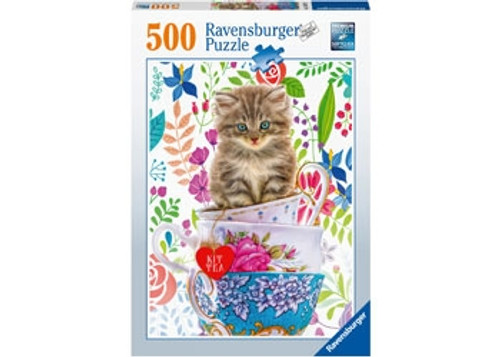 Ravensburger 500pc - Kitten in a Cup Puzzle