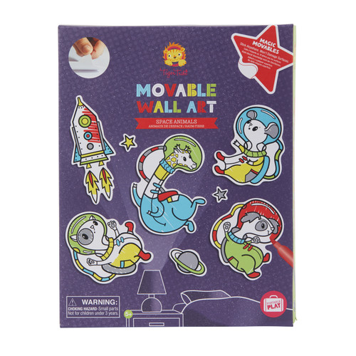 Tiger Tribe - Movable Wall Art - Space Animals Tiger Tribe - Movable Wall Art - Space Animals