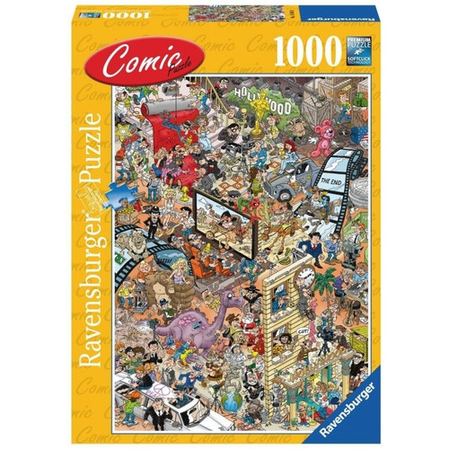 Ravensburger 1000pc - Comic Hollywood Puzzle