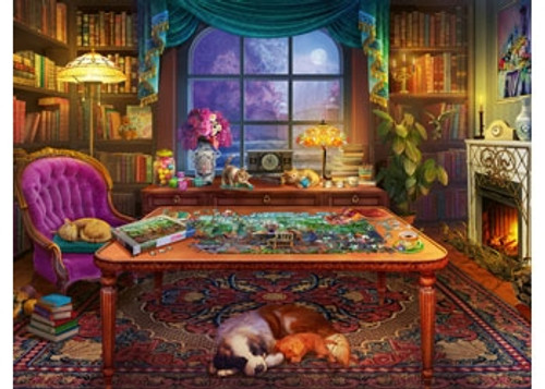 Ravensburger 750pc - Puzzler's Place Large Format Puzzle Ravensburger 750pc - Puzzler's Place Large Format Puzzle