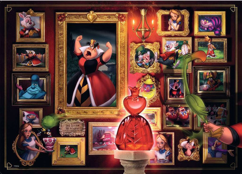 Ravensburger 1000pc - Disney Villainous Queen of Hearts Puzzle