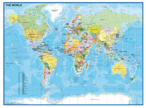 Ravensburger 200pc - Map of the World Puzzle Ravensburger 200pc - Map of the World Puzzle