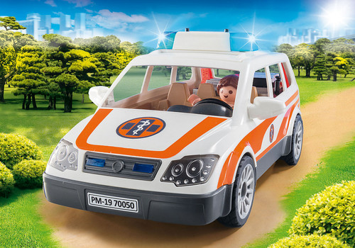 Playmobil City Life - Emergency Car with Siren 70050