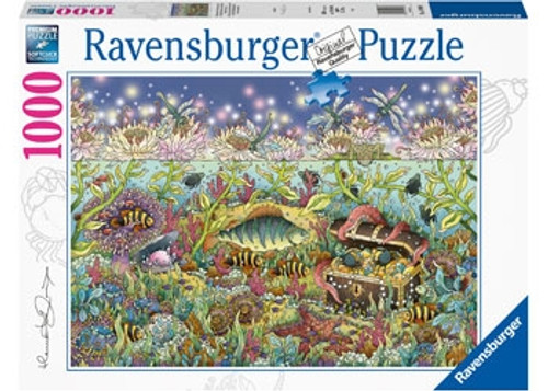 Ravensburger 1000pc - Underwater Kingdom at Dusk Puzzle