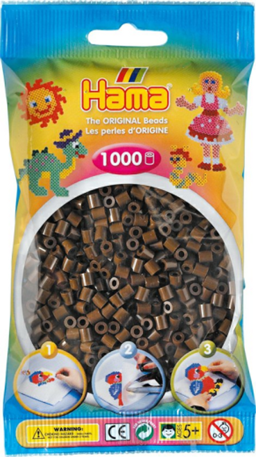 Hama Beads - Brown - 1000 Beads