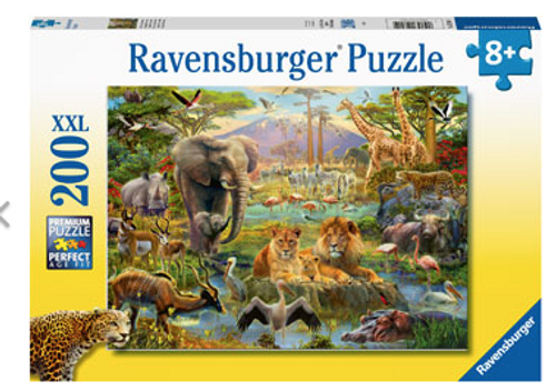 Ravensburger 200pc - Animals of the Savanna Puzzle