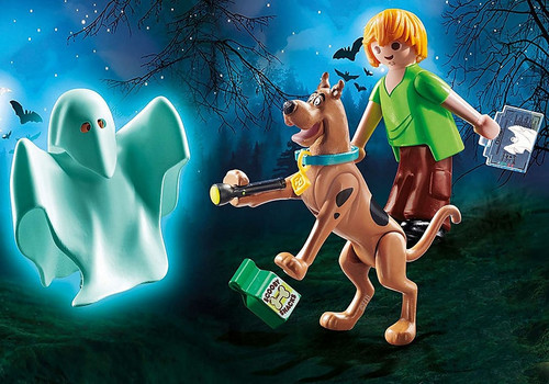 Playmobil SCOOBY-DOO! Scooby & Shaggy with Ghost 70287