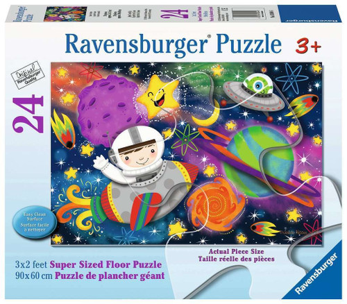 Ravensburger 24pc - Space Rocket SuperSize Floor Puzzle