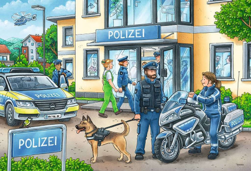 Ravensburger 2x24pc- Police at Work! Puzzle Ravensburger 2x24pc- Police at Work! Puzzle